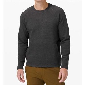 lululemon athletica Men's Crewneck Sweater - Dark Gray